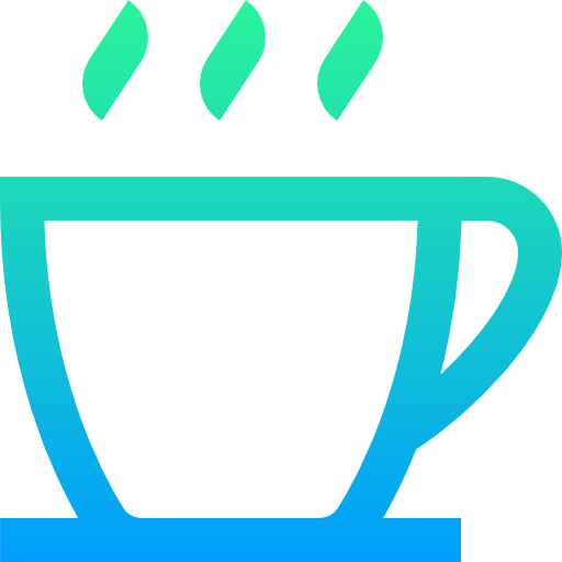 커피 Super Basic Straight Gradient icon