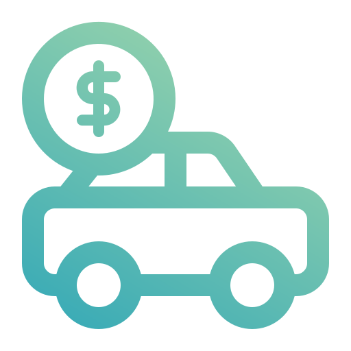 Car loan Generic gradient outline icon