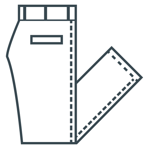 vestiti Generic outline icona