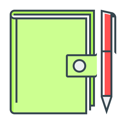 penna Generic color lineal-color icona