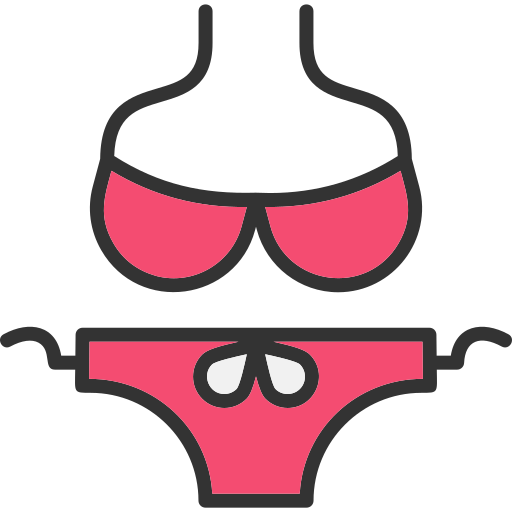 bikini Generic color lineal-color ikona