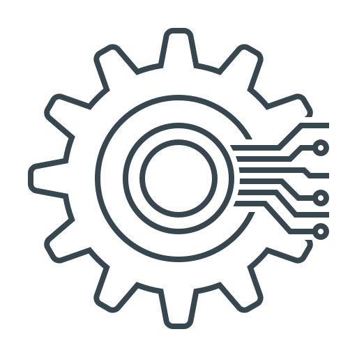 Crypto technology Generic outline icon