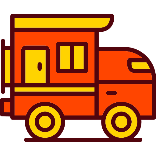 Кемпер фургон Generic color lineal-color иконка