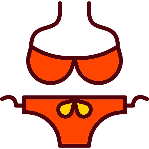 bikini Generic color lineal-color icon