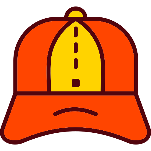 野球帽 Generic color lineal-color icon
