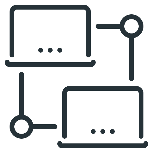 connessione Generic outline icona