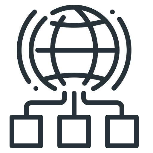 web-hosting Generic outline icon