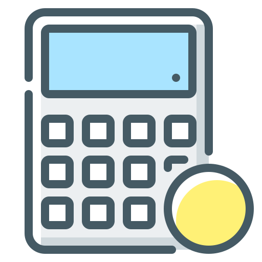 kalkulator kredytowy Generic color lineal-color ikona