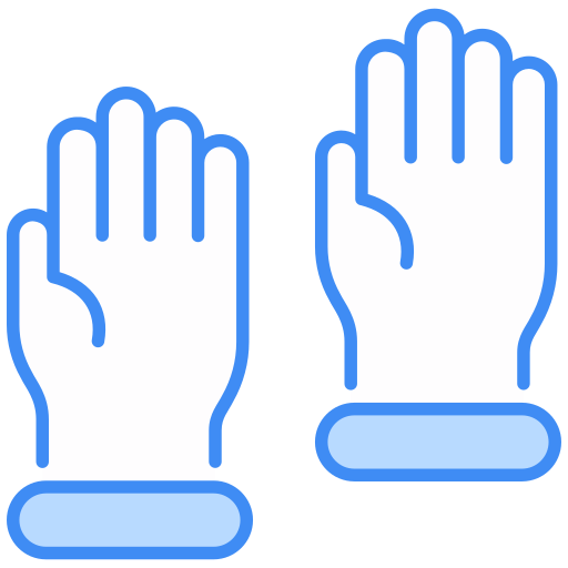 gumowa rękawiczka Generic color lineal-color ikona