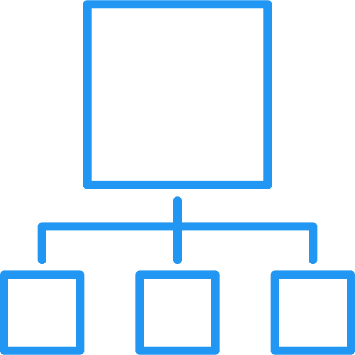 estructura Generic color outline icono