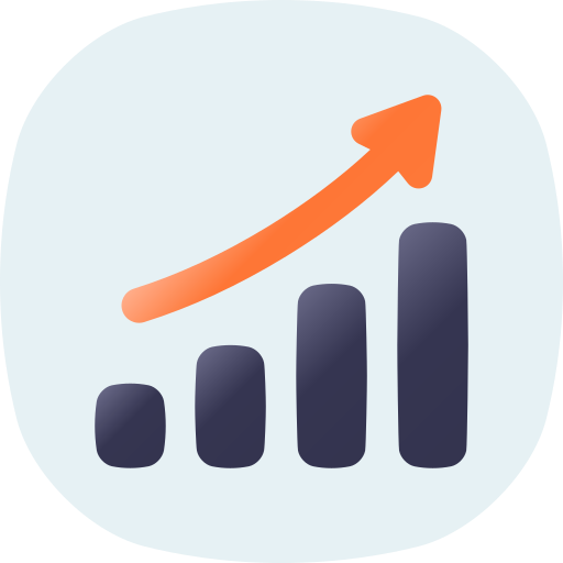 diagrama Generic gradient fill icono