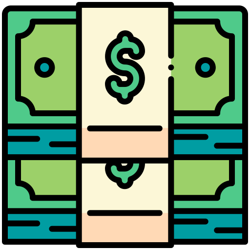 Стопка денег Generic color lineal-color иконка