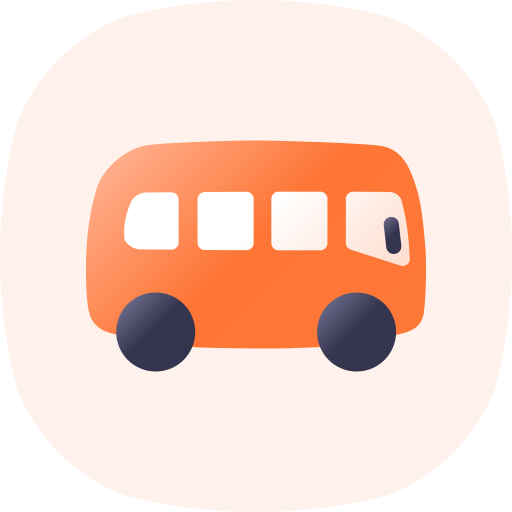 autobús Generic gradient fill icono