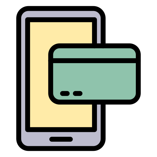 Мобильный платеж Generic color lineal-color иконка
