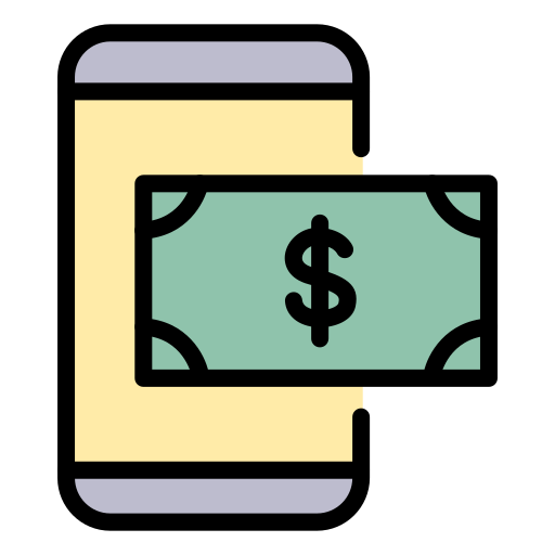 Мобильный платеж Generic color lineal-color иконка