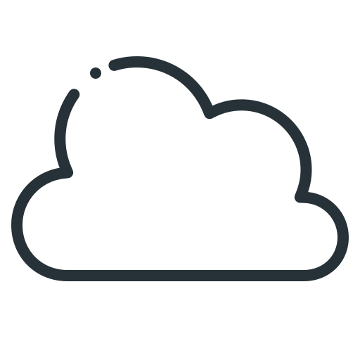 nube Generic outline icono