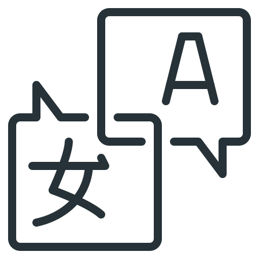Language Generic outline icon