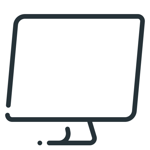 monitor Generic outline icono