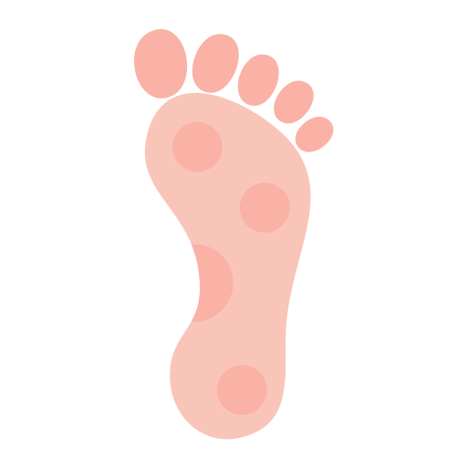 Reflexology Generic color fill icon