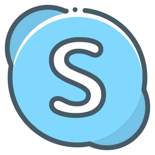 skype Generic color lineal-color icono