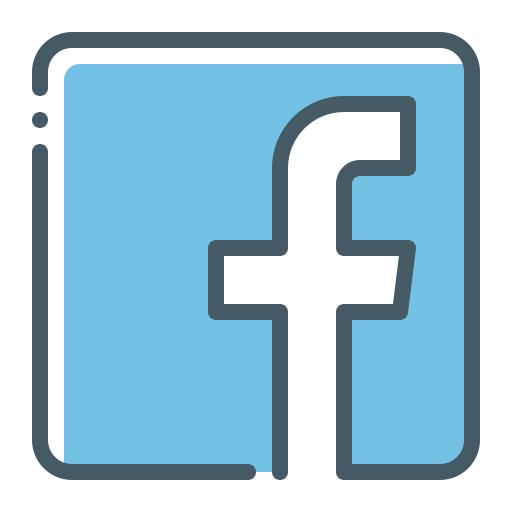 facebook Generic color lineal-color icona