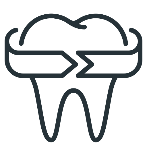 diente Generic outline icono