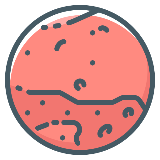 planet Generic color lineal-color icon