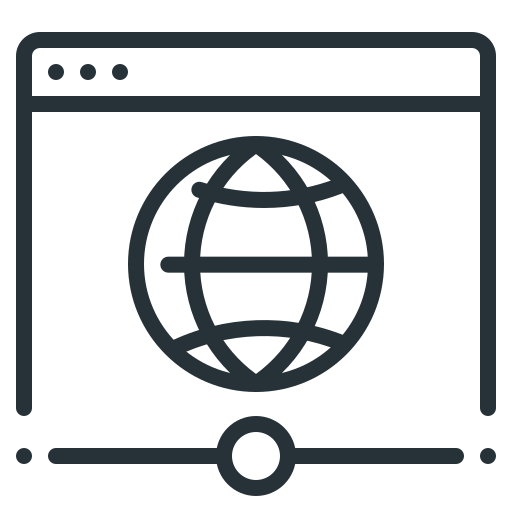 glob Generic outline ikona