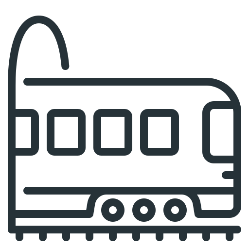 passagierstrein Generic outline icoon