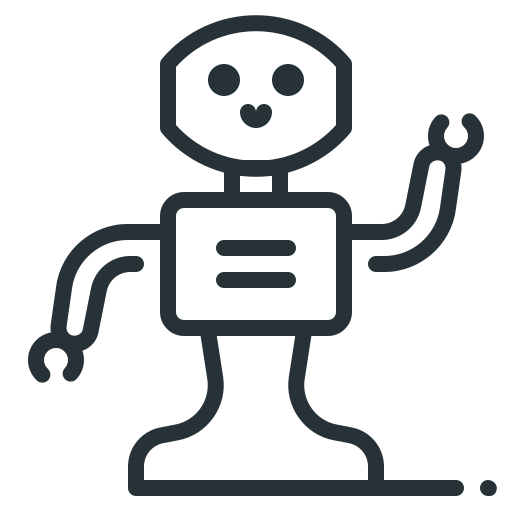 Robot assistants Generic outline icon