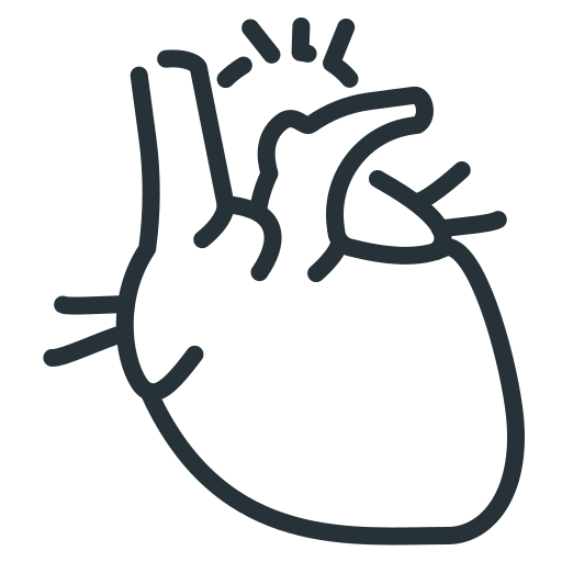 Сердце Generic outline иконка