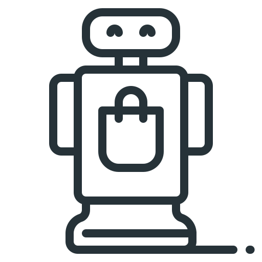 Робот Generic outline иконка