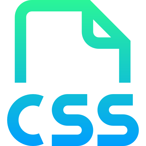 css Super Basic Straight Gradient icoon