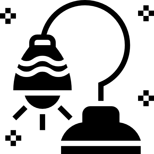 lámpara Meticulous Glyph icono