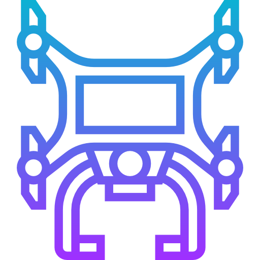 Drone Meticulous Gradient icon