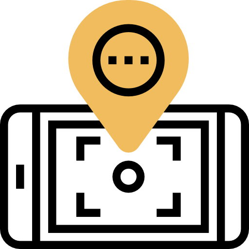 Gps Meticulous Yellow shadow icon