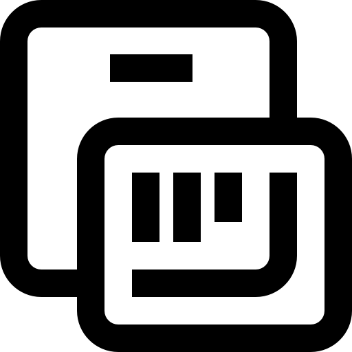 바코드 Super Basic Straight Outline icon