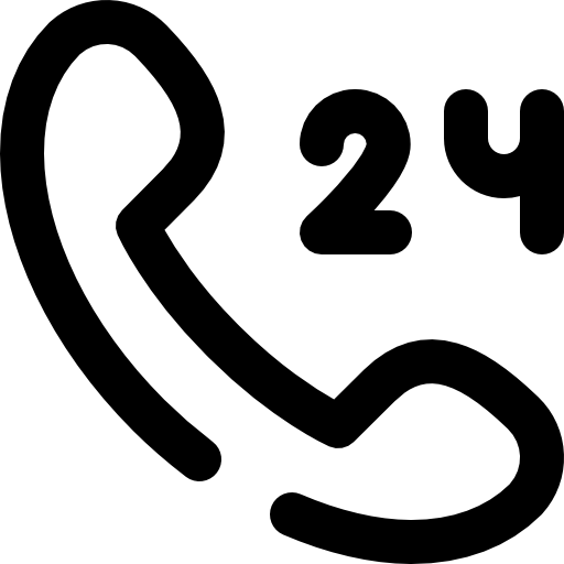 telefon Super Basic Omission Outline ikona