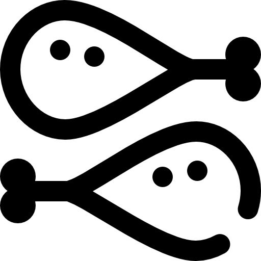 鶏 Super Basic Omission Outline icon