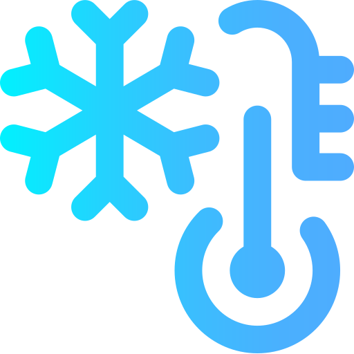 control de temperatura Super Basic Omission Gradient icono