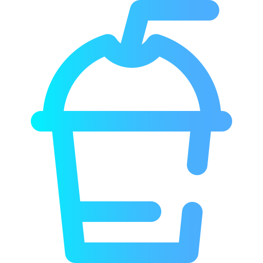 milkshake Super Basic Omission Gradient icoon