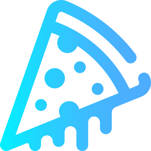 Pizza Super Basic Omission Gradient icon
