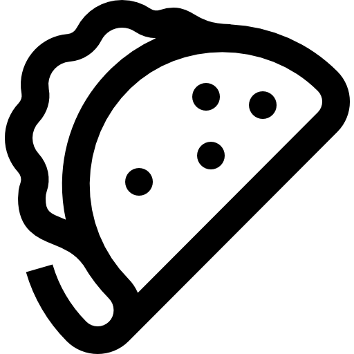 타코 Super Basic Straight Outline icon
