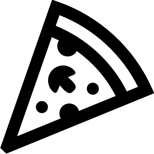 피자 Super Basic Straight Outline icon