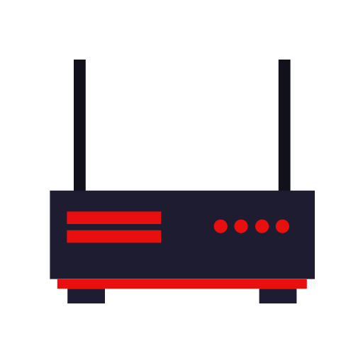 router Generic color fill icona
