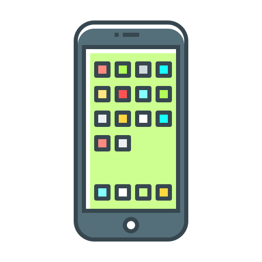 Iphone Generic color lineal-color icon