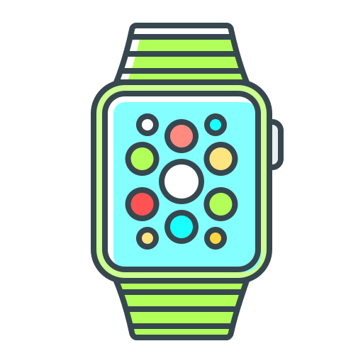 Watch Generic color lineal-color icon