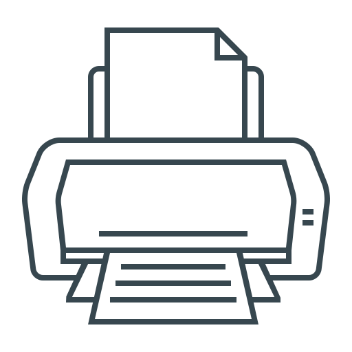 Принтер Generic outline иконка