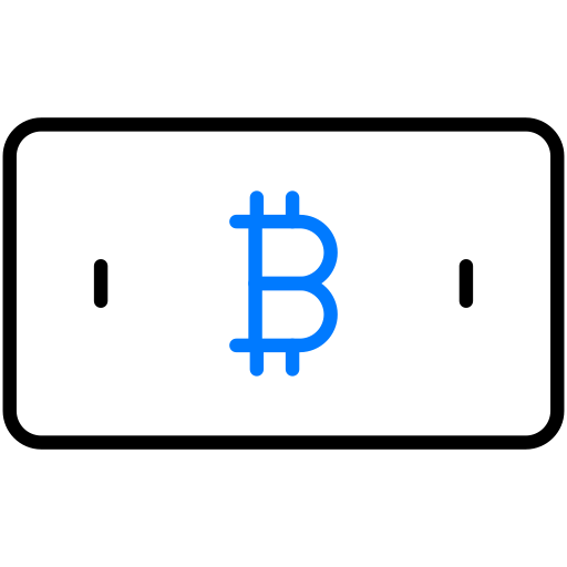 Bitcoin Generic color outline icon