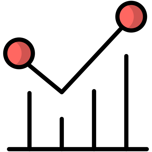 grafico Generic color lineal-color icona